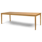 No. 2 Dining Table - White Oiled Oak
