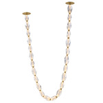 Dolce Vita Link Pendant - Gold / Crystal