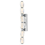 Dolce Vita Wall Sconce - Polished Chrome / Crystal