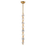 Dolce Vita Pendant - Gold / Crystal