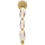 Dolce Vita Wall Light - Gold / Crystal