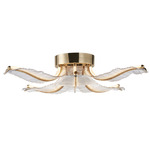 Lillet Ceiling Light - Gold / Clear Beveled