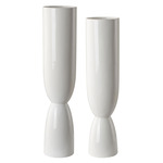 Kimist Vase Set of 2 - White