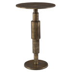 Descend Accent Table - Antique Gold