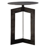 Deltoid Accent Table - Gunmetal