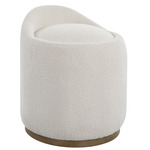 Swirl Ottoman - Natural