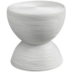 Bongo Side Table - Satin White