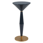Luster Accent Table - Navy Blue