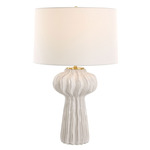 Wrenley Table Lamp - Off White / White