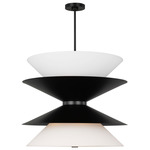 Chambord Pendant - Aged Iron / Paper White