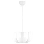 Cheverny Pendant - Matte White / Milk