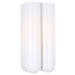 Cheverny Double Wall Sconce - Matte White / Milk