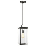 Howell Outdoor Pendant - Antique Bronze / Clear / White