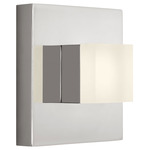 Brander Wall Sconce - Chrome / Frosted