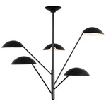Nevel Tall Chandelier - Aged Iron