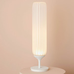 Pod Table Lamp - White / Frosted