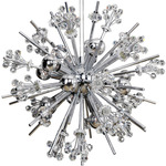 Constellation Pendant - Overstock - Chrome / Firenze Clear