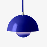 Flowerpot VP10 Pendant - Cobalt Blue