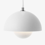 Flowerpot VP10 Pendant - Matte White