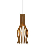 Balloon 1490 Pendant - Teak / White