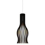 Balloon 1490 Pendant - Charcoal / White