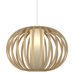 Balloon 1494 Pendant - Maple / White