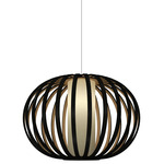 Balloon 1494 Pendant - Charcoal / White