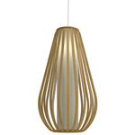 Balloon 1495 Pendant - Louro Freijo / White