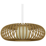 Balloon 1496 Pendant - Louro Freijo / White