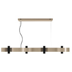 Flow Linear Pendant - Cappuccino