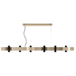 Flow Linear Pendant - Cappuccino
