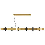 Flow Linear Pendant - Gold
