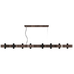 Flow Linear Pendant - American Walnut