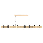 Flow Linear Pendant - Maple