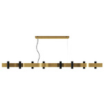 Flow Linear Pendant - Gold
