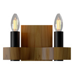 Flow Wall Sconce - Teak