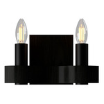Flow Wall Sconce - Black