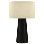 Conico Table Lamp - Charcoal / White