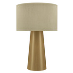 Conico Table Lamp - Gold / White
