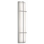 August Color-Select Outdoor Wall Light - Painted Nickel / White