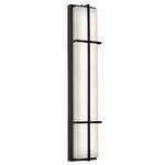 August Color-Select Outdoor Wall Light - Black / White