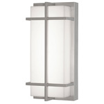 August Color-Select Outdoor Wall Light - Painted Nickel / White