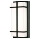 August Color-Select Outdoor Wall Light - Black / White