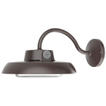 Gilbert Color-Select Outdoor Wall Light - Bronze / Clear