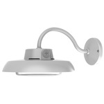 Gilbert Color-Select Outdoor Wall Light - Textured Gray / Clear