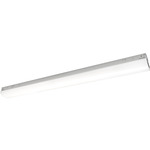 Lisle Ceiling Flush Light - White / White