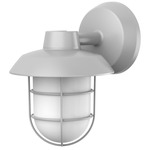 Odell Color-Select Outdoor Wall / Ceiling Light - Textured Gray / White
