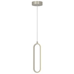 Sienna Color-Select Pendant - Painted Nickel / White
