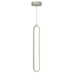Sienna Color-Select Pendant - Painted Nickel / White