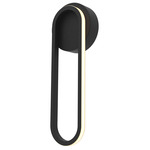 Sienna Color-Select Wall Sconce - Black / White